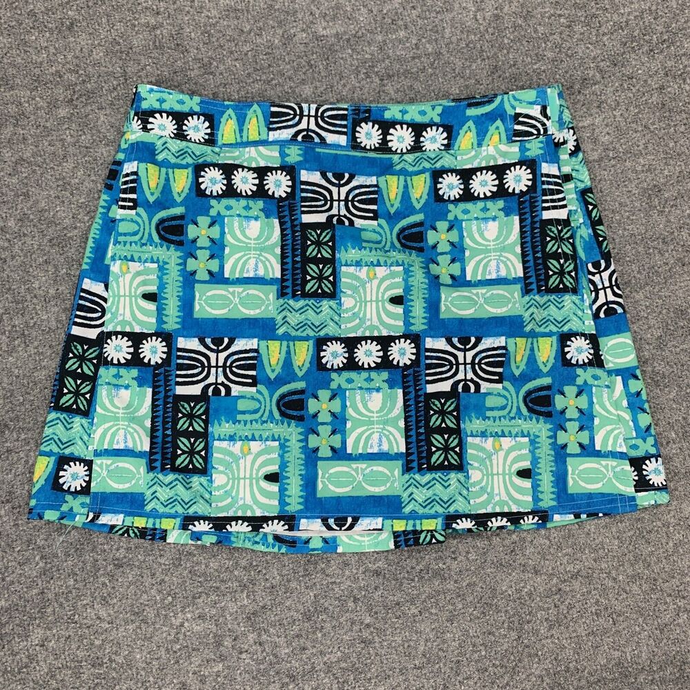 RipSkirt Rip Skirt Women M Medium Tribal Hook Loop Wrap Lightweight Hawaii Beach - Picture 2 of 11